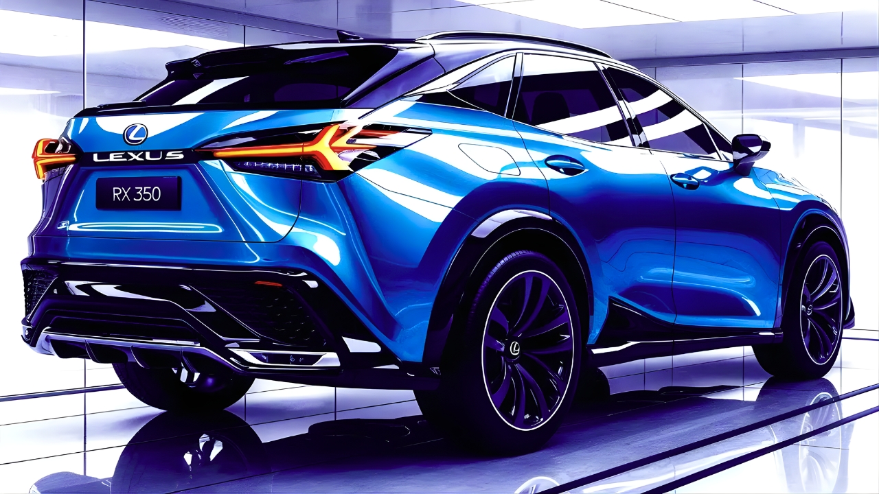 2026 Lexus RX350 Revealed with Premium Interior, Smooth Ride and Hybrid Efficiency