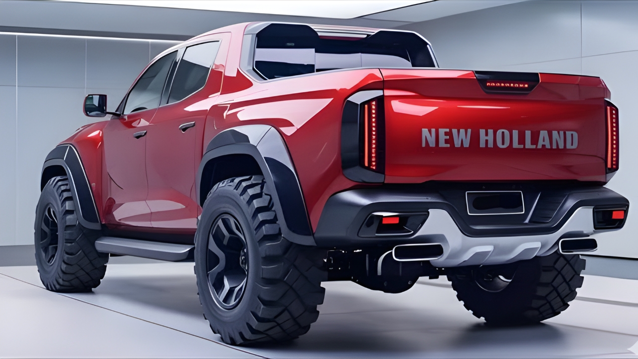 Holland Pickup Truck Launch with Rugged Design and Smart Features