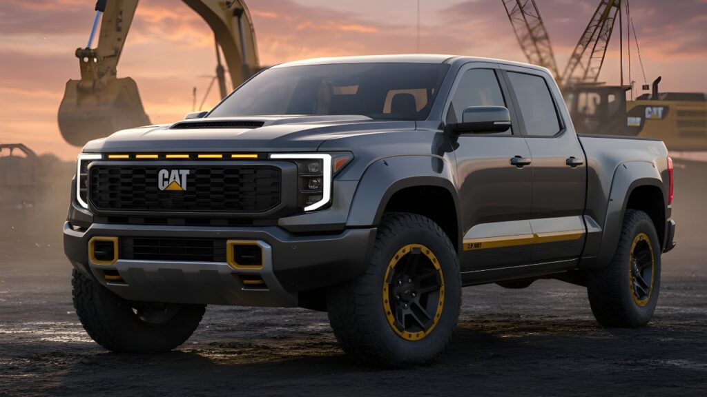 Caterpillar Pickup Truck 2026 Launch: Rugged Design, 500 HP Diesel Power and Smart Tech Inside
