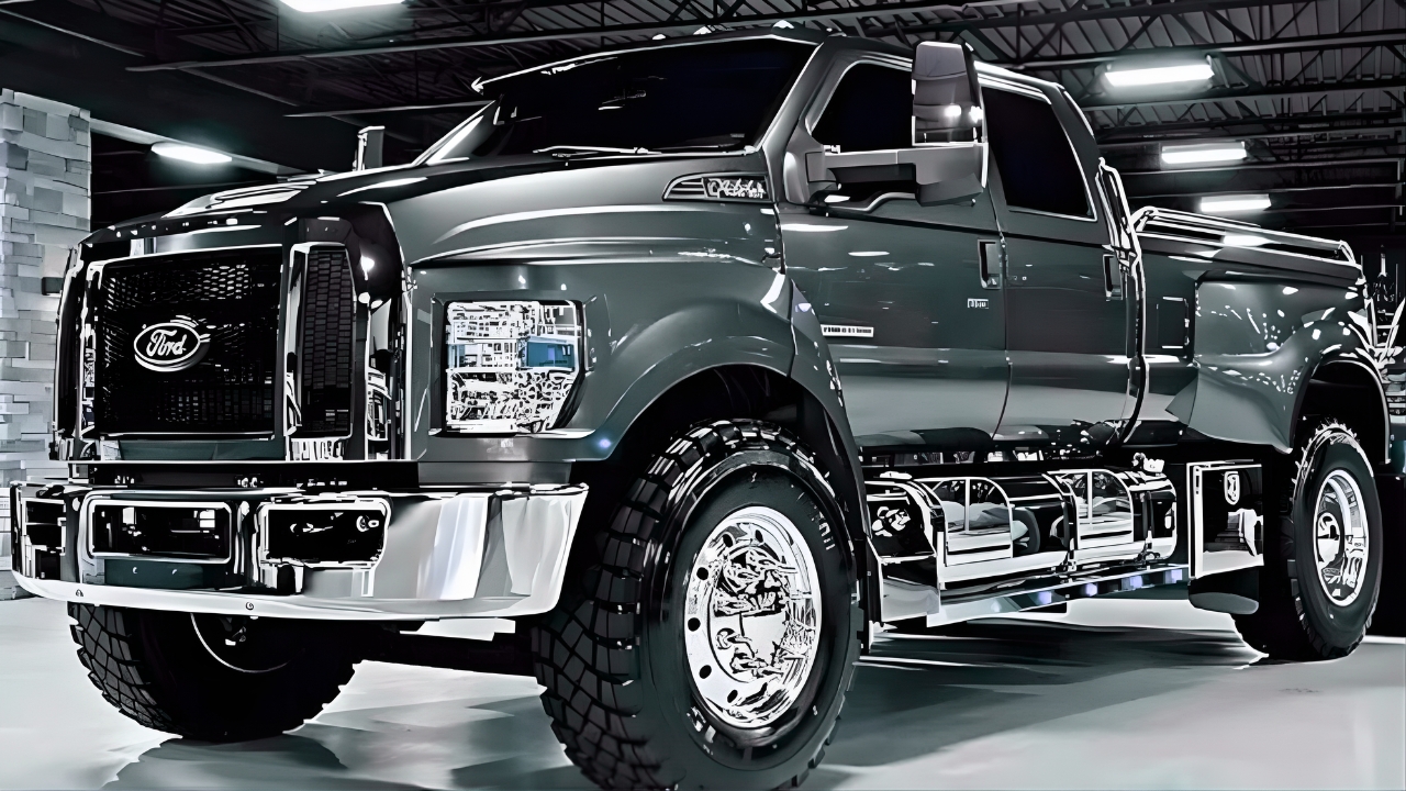 2026 Ford F-750 Unveiled: Massive Towing Power Meets Modern Worksite Technology